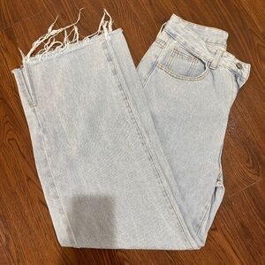 SHEIN distressed denim jeans